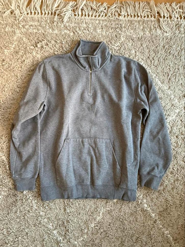 Carhartt Half Zip Grijs Maat M, Kleding | Heren, Truien en Vesten, Gedragen, Maat 48/50 (M), Grijs, Ophalen of Verzenden