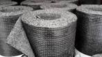 Dakleer toplaag bitumen 4mm dik rollen 5 meter 22 incl btw !, Overige materialen, Zwart, Nieuw, Dakleer