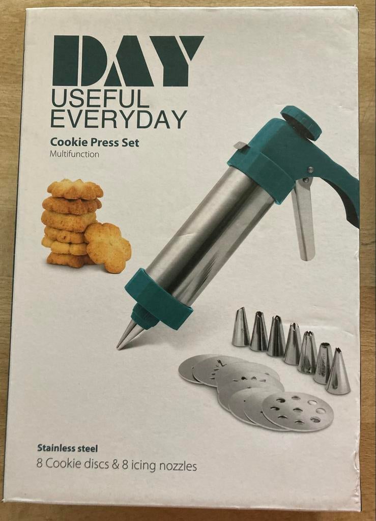 Koekjespers set - Nieuw en ongebruikt, Ophalen, Nieuw