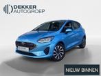 Ford Fiesta 1.0 Ecob Hybrid 125pk Titanium-winterpack, Voorwielaandrijving, Gebruikt, Euro 6, Blauw