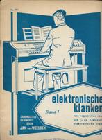 Bo676 bladmuziek elektronische klanken band 1, Muziek en Instrumenten, Bladmuziek, Ophalen of Verzenden, Gebruikt