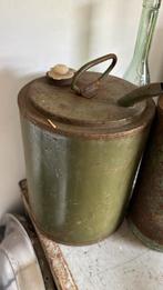 Diverse blikken petroleum kan BP blik groen, Ophalen of Verzenden