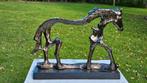 aluminium beeld / PAARD / 59 cm breed, Ophalen of Verzenden
