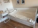 Bed 2x90 met Uitschuifbed & 2 Matrassen, Huis en Inrichting, Ophalen, Verstelbaar, 90 cm, Eenpersoons