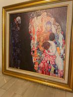 Mooie print "Dood en leven" Gustav Klimt, Minder dan 50 cm, Print, Minder dan 50 cm, Ophalen of Verzenden