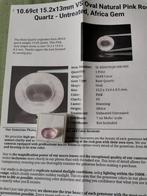 10.69Karaat Quartz Rose/pink, Ophalen of Verzenden, Nieuw