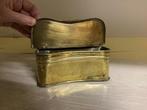 Antiek koperen zwavelstokdoosje, Antiek en Kunst, Antiek | Koper en Brons, Ophalen