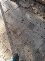 Gratis Grindtegels - 20 m², Tuin en Terras, Tegels en Klinkers, Ophalen, Gebruikt, Beton, Terrastegels