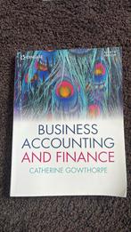 Catherine Gowthorpe Business Accounting and Finance, Verzenden, Nieuw, HBO