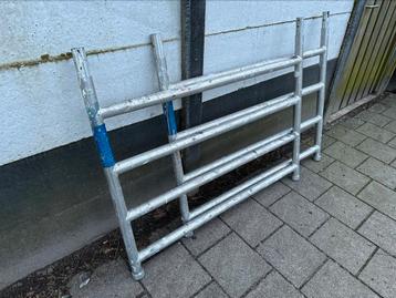 Steiger halve juk (1 meter) / leuning frame