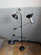 Vintage vloerlamp Philips spot lamp Dutch design hengellamp, Vintage mid century design jaren 60 70, Metaal, Ophalen of Verzenden