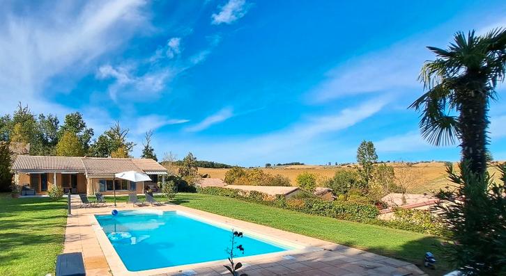 Luxe vakantie villa met groot privé zwembad, Zuid Frankrijk, Vakantie, Vakantiehuizen | Frankrijk, Midi-Pyreneeën, Landhuis of Villa