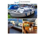 Nette Nidelv 24!, Watersport en Boten, Motorboten en Motorjachten, 10 tot 30 pk, Gebruikt, Diesel, Polyester