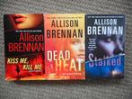 Allison Brennan: 4 titels, Ophalen of Verzenden, Zo goed als nieuw