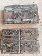 2 oude reclame stempels, Verzamelen, Merken en Reclamevoorwerpen, Ophalen of Verzenden, Overige typen