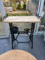 Singer Naaitafeltje - Uniek Onderstel, Antiek en Kunst, Antiek | Meubels | Tafels, Ophalen of Verzenden