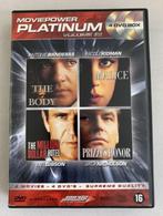 The Body Malice Million Dollar Hotel Prizzi's Honor DVD Box, Cd's en Dvd's, Dvd's | Thrillers en Misdaad, Gebruikt, Ophalen of Verzenden