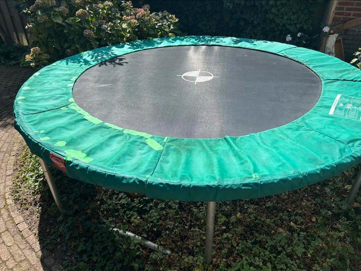 Berg Trampoline met hoes, Kinderen en Baby's, Speelgoed | Buiten | Trampolines, Gebruikt, Ophalen