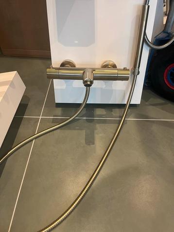 NIEUW Sani-supply badkraan met handdouche, goud beschikbaar voor biedingen
