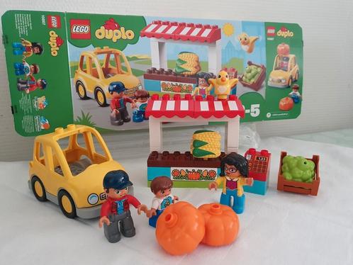 Duplo Marktkraam set 10867, Kinderen en Baby's, Speelgoed | Duplo en Lego, Zo goed als nieuw, Duplo, Complete set, Ophalen of Verzenden