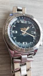 Breitling B-1,zwarte kast, chronograaf. VASTE PRIJS €1715,-, Sieraden, Tassen en Uiterlijk, Horloges | Heren, Breitling, Staal