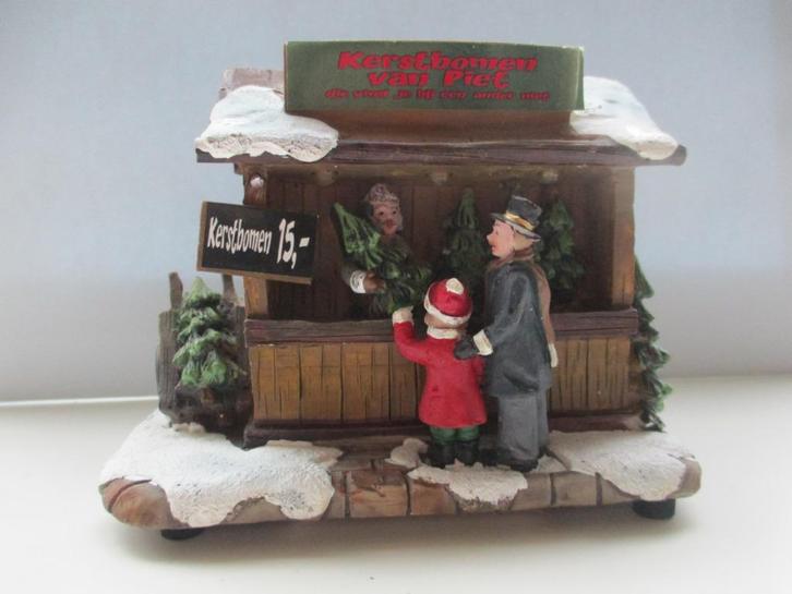 Kersthuisje : Kerstbomen van Piet, serie Typisch Hollands, Diversen, Kerst, Ophalen of Verzenden