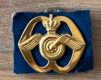 Aan- en Afvoer Troepen, embleem & kraagspiegel, Ophalen of Verzenden, Landmacht, Nederland, Embleem of Badge