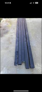Alu regenpijp zwart vierkant 100x100, Ophalen, Zo goed als nieuw, Aluminium, 6 meter of meer