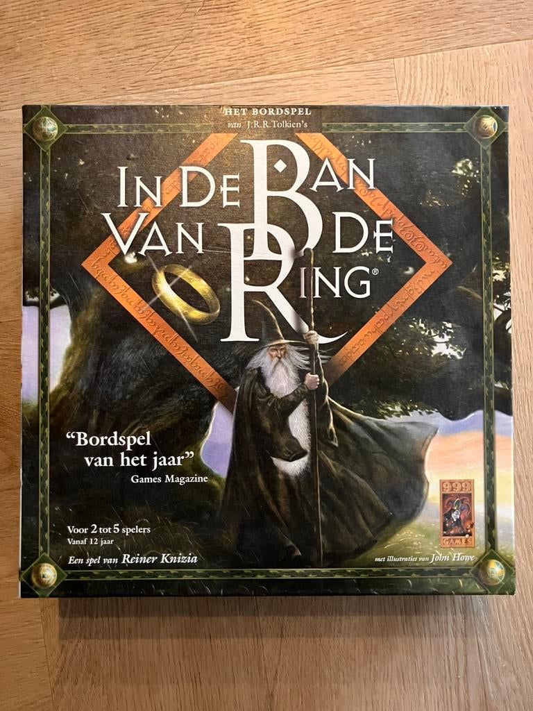 In de ban van de ring spel, Ophalen, Zo goed als nieuw, Spel