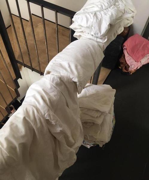 Diverse lakens katoen extra lang flanellen beddengoed 210cm, Huis en Inrichting, Slaapkamer | Beddengoed, Zo goed als nieuw, Hoeslaken of Sloop
