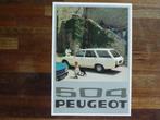 Peugeot 504 Break-Familiale (1976), Boeken, Auto's | Folders en Tijdschriften, Nieuw, Peugeot, Verzenden