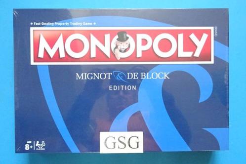 Monopoly Mignot & de Block edition nr. Z00281040-00 (Nieuw), Hobby en Vrije tijd, Gezelschapsspellen | Bordspellen, Nieuw, Ophalen