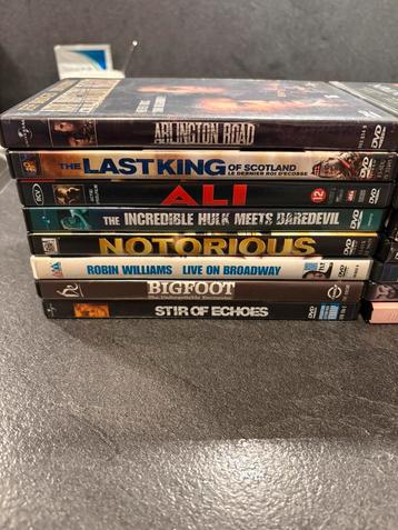 17 dvd's; Horror, drama, komedie, actie, thriller, etc beschikbaar voor biedingen