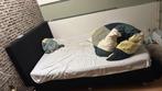 Gratis Bed - Prima Staat!, Gebruikt, Zwart, Tweepersoons, Ophalen of Verzenden