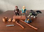 Playmobil Dragons Hikkie en Astrid met Babydraak 70040, Kinderen en Baby's, Speelgoed | Playmobil, Ophalen of Verzenden, Gebruikt
