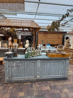 Stoer, toonbank, keukenelement, grijs, lades, zinken blad, Ophalen