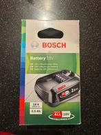 Nieuwe bosch accu 18v 2.5ah, Doe-het-zelf en Verbouw, Gereedschap | Machine-onderdelen en Toebehoren, Ophalen, Zo goed als nieuw