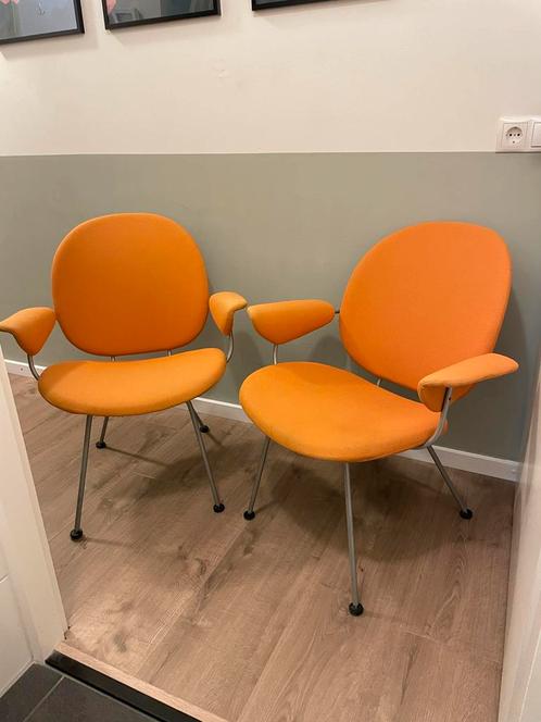 Fautuil Kembo, 302 “Triennale” - W.H. Gispen - Jaren 50, Huis en Inrichting, Fauteuils, Gebruikt, Metaal, 50 tot 75 cm, Minder dan 75 cm