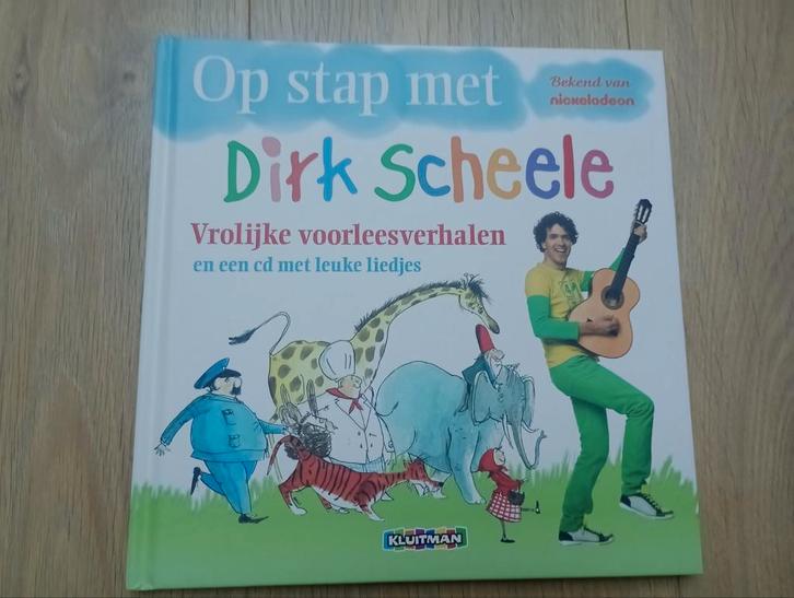 Op stap met Dirk Scheele - boek met CD, Boeken, Kinderboeken | Jeugd | onder 10 jaar, Zo goed als nieuw, Fictie algemeen, Ophalen of Verzenden