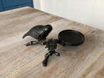 Leuke kaarsenstandaard van gietijzer (vogeltje), Huis en Inrichting, Woonaccessoires | Kandelaars en Kaarsen, Zwart, Ophalen of Verzenden