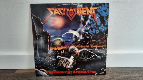 Sacrament - Testimony of Apocalypse LP Plaat, Thrash Metal, Cd's en Dvd's, Vinyl | Hardrock en Metal, Gebruikt, Ophalen of Verzenden