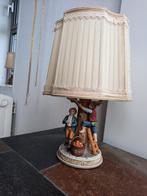 Lamp met porseleinen voet, Ophalen, Gebruikt, Porseleinen beeldje als voet, Minder dan 50 cm