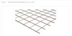 Bouwstaalmat Betongaas Wapeningsnet PS335 8mm-150 - 2x3 m, Doe-het-zelf en Verbouw, Ophalen, Nieuw, IJzer