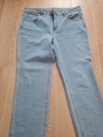 Jeans met siersteentjes mt 46, Ophalen of Verzenden, Zo goed als nieuw, Blauw
