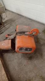 Elektrische 2t takel, Doe-het-zelf en Verbouw, Ophalen, Gebruikt, Elektrisch