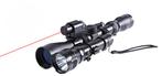 Luxe Combi Scope Richtkijker 3-9x40 met laser en lamp EUR 82, Verzenden, Nieuw