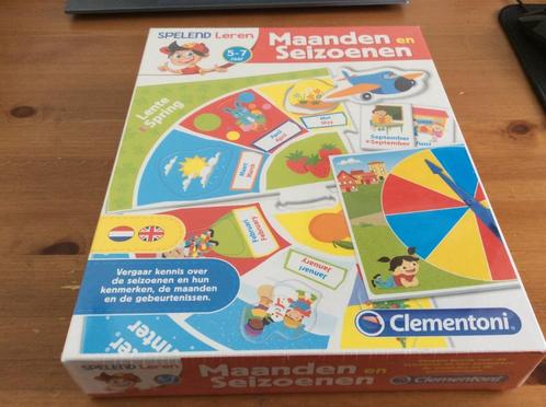 Clementoni, leer de Maanden en Seizoenen. Nieuw, Kinderen en Baby's, Speelgoed | Educatief en Creatief, Nieuw, Ophalen of Verzenden
