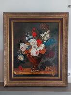 Olieverf schilderij bloemstilleven – gesigneerd Luyten, Ophalen