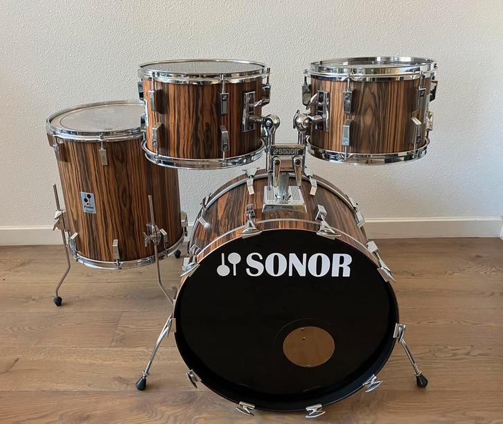 Sonor Phonic drumstel, Muziek en Instrumenten, Drumstellen en Slagwerk, Gebruikt, Sonor, Ophalen