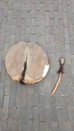 Sjamanendrum / sjamaandrum, diameter 39cm +handgemaakte stok, Muziek en Instrumenten, Ophalen, Zo goed als nieuw